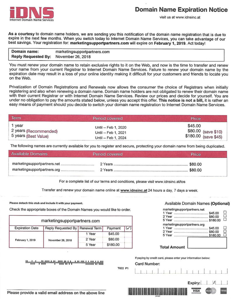 idns fake invoice p2 graphic design